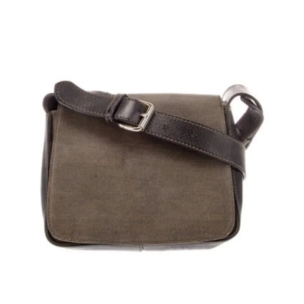 Vintage Fendi Tone Flap Shoulder Bag‎ Rare